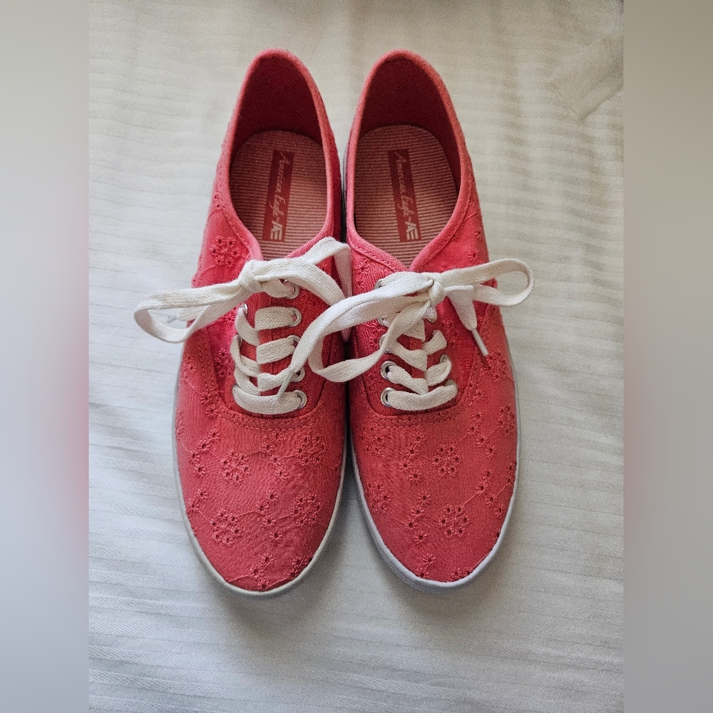 Coral Pink Shoes